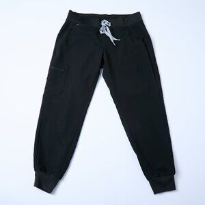 Figs Zamora Jogger Scrub Pants Technical Collection Black Medium